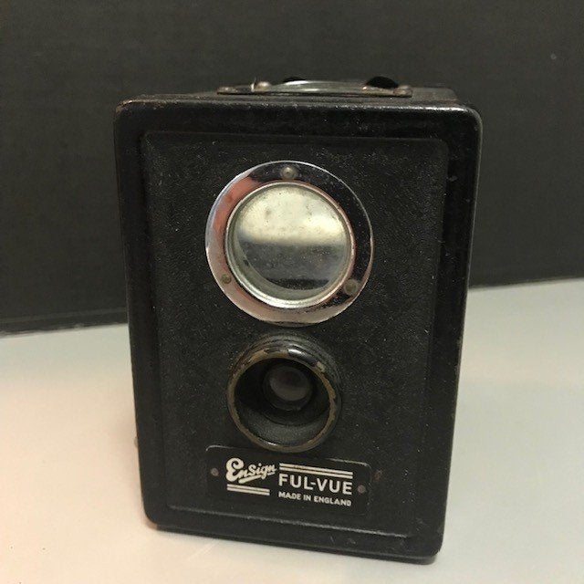 Ensign 'FUL - VUE' camera - Vintage jaren 50 -, Ophalen of Verzenden, Gebruikt