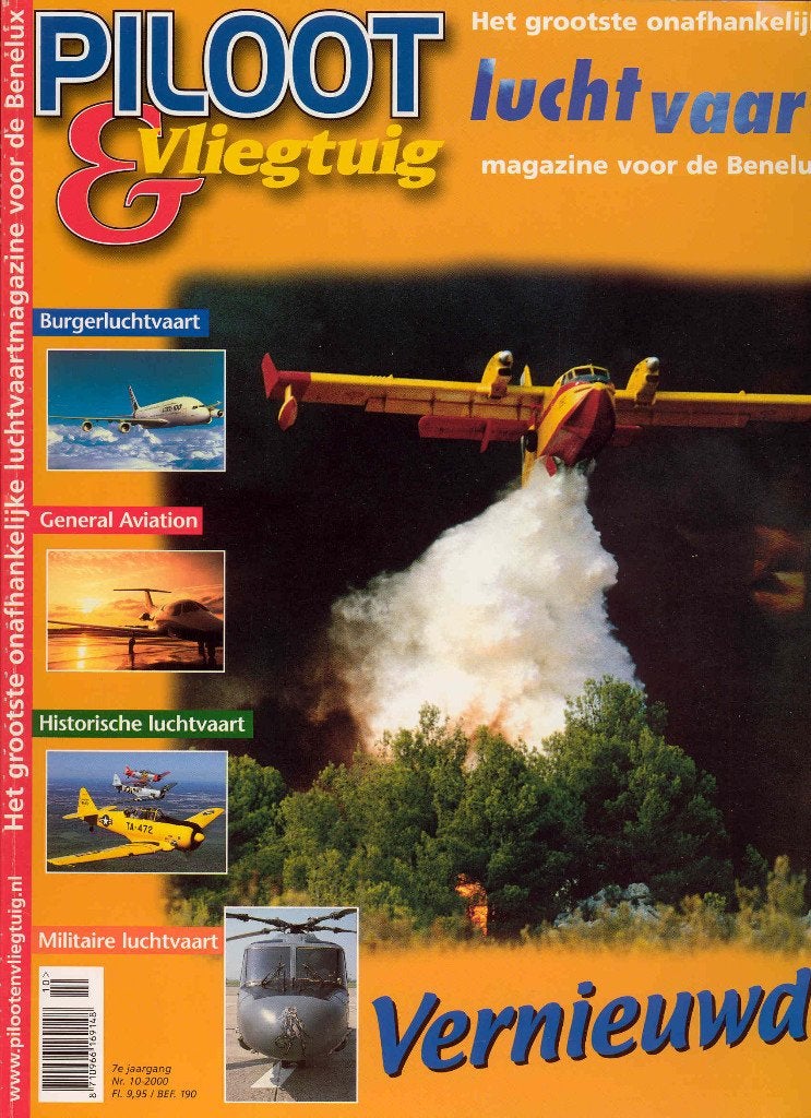 ongelezen magazines Piloot en Vliegtuig (P&V) luchtvaartblad, Ophalen, Nieuw, Boek of Tijdschrift