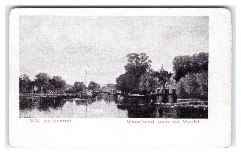 Vreeland aan de Vecht, Ophalen of Verzenden, Voor 1920, Ongelopen, Utrecht