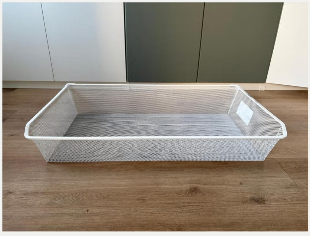 Ikea Pax KOMPLEMENT Fijndraadmand, wit, 100x58 cm, Ophalen, 50 tot 100 cm, Zo goed als nieuw, Minder dan 100 cm