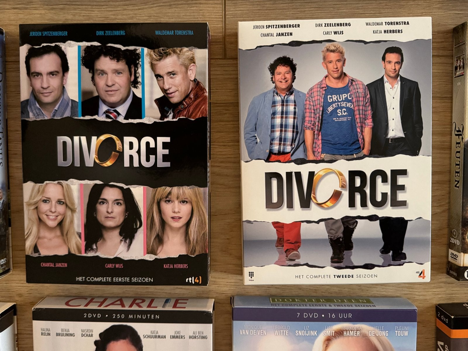 Divorce Seizoen 1 & 2 DVD Boxset - Nederlandse Komedie, Seizoen 1, Alle leeftijden, Nederlands, Zo goed als nieuw