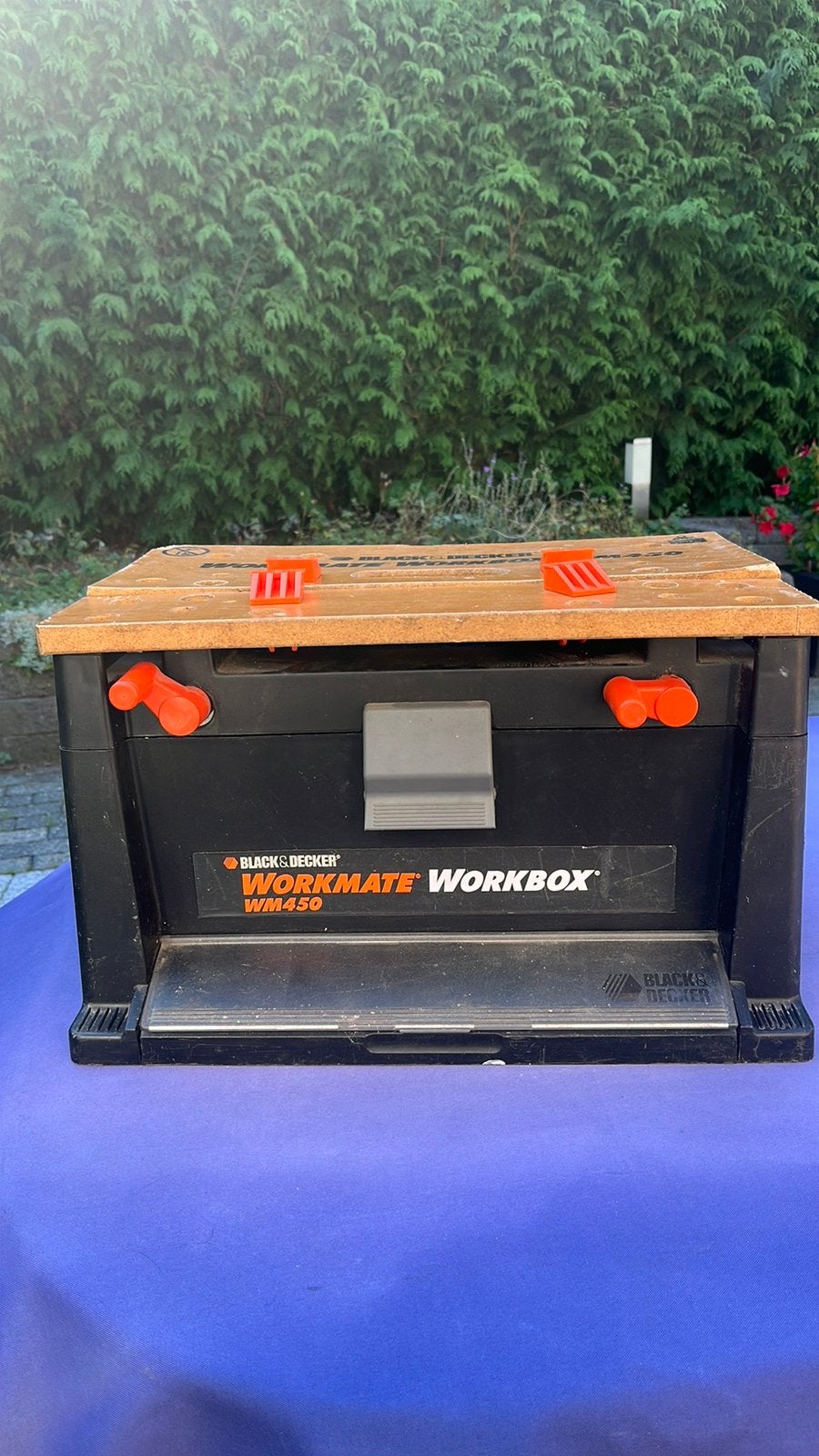 Kleine werkbank workmate, Doe-het-zelf en Verbouw, Ophalen, Gebruikt, Minder dan 70 cm, Bankschroef