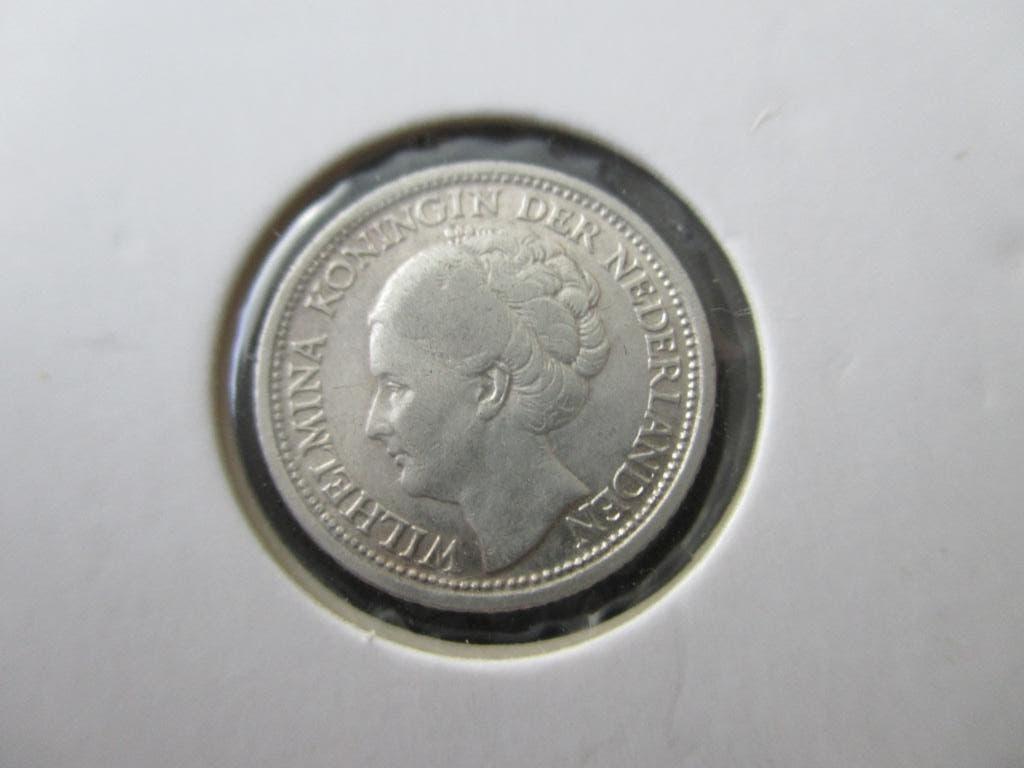 Dubbeltje 1943, Zilver, Ophalen of Verzenden, 10 cent, Koningin Wilhelmina