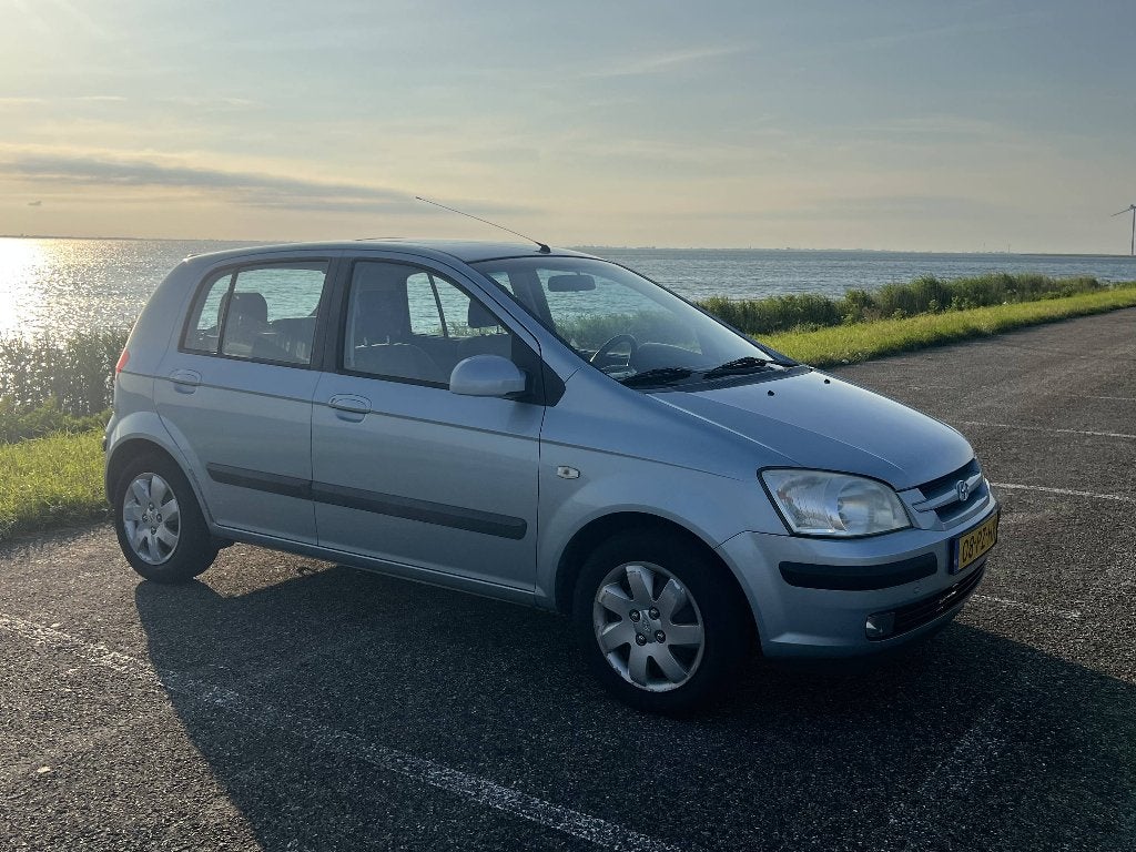 Hyundai Getz 1.3 5DRS 2005 Blauw, Auto's, Hyundai, Voorwielaandrijving, 40 €/maand, 4 cilinders, Blauw