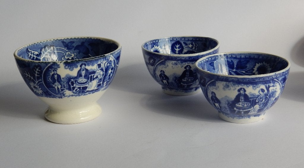 P Regout en Soc. Ceramique Tea drinker spoelkommetjes, Ophalen of Verzenden