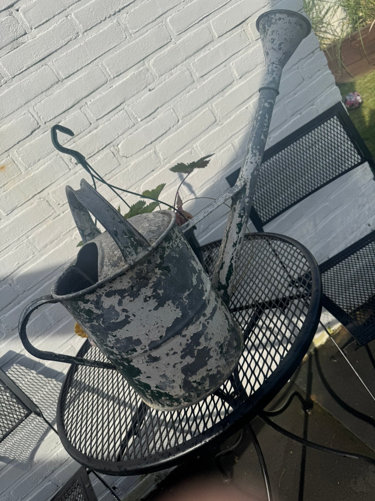 Mooie brocante gieter, Ophalen of Verzenden, Zo goed als nieuw