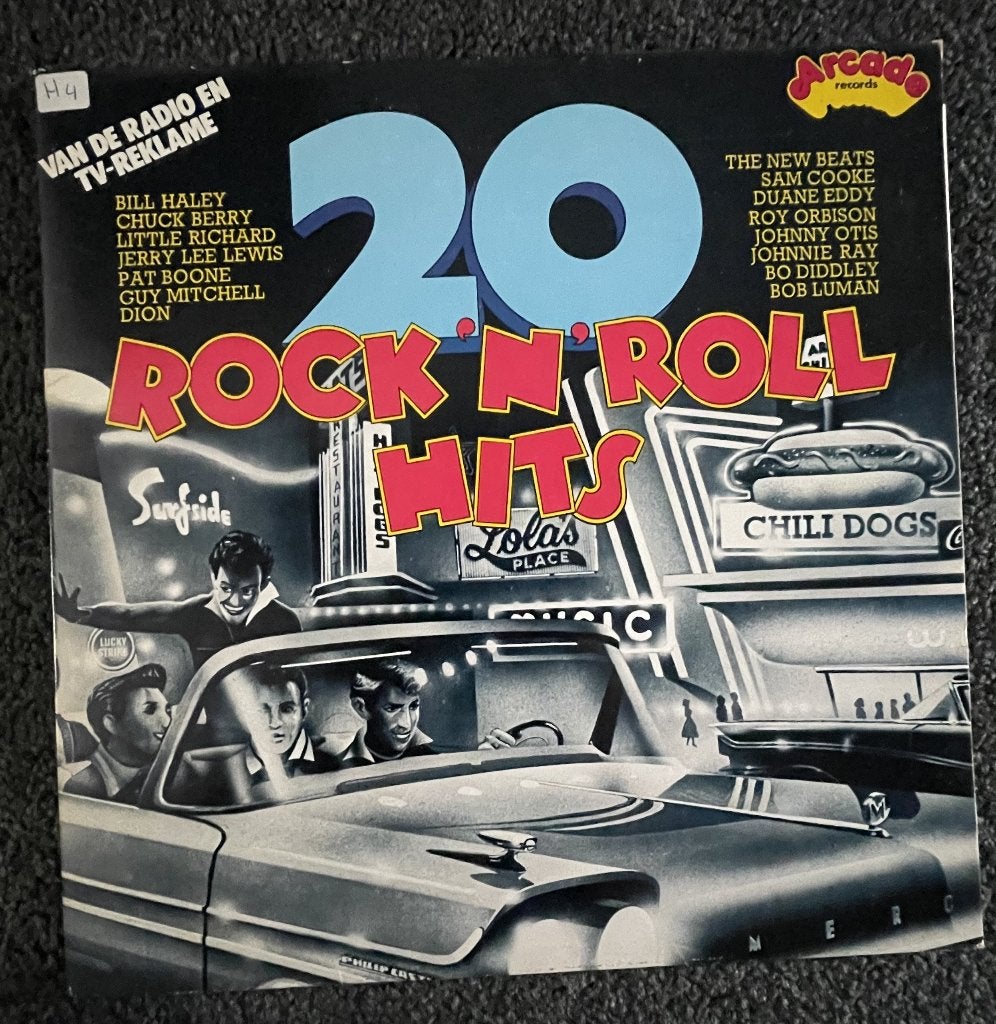 LP: 20 Rock & Roll Hits, Cd's en Dvd's, LP, Overige genres, Ophalen of Verzenden, Zo goed als nieuw