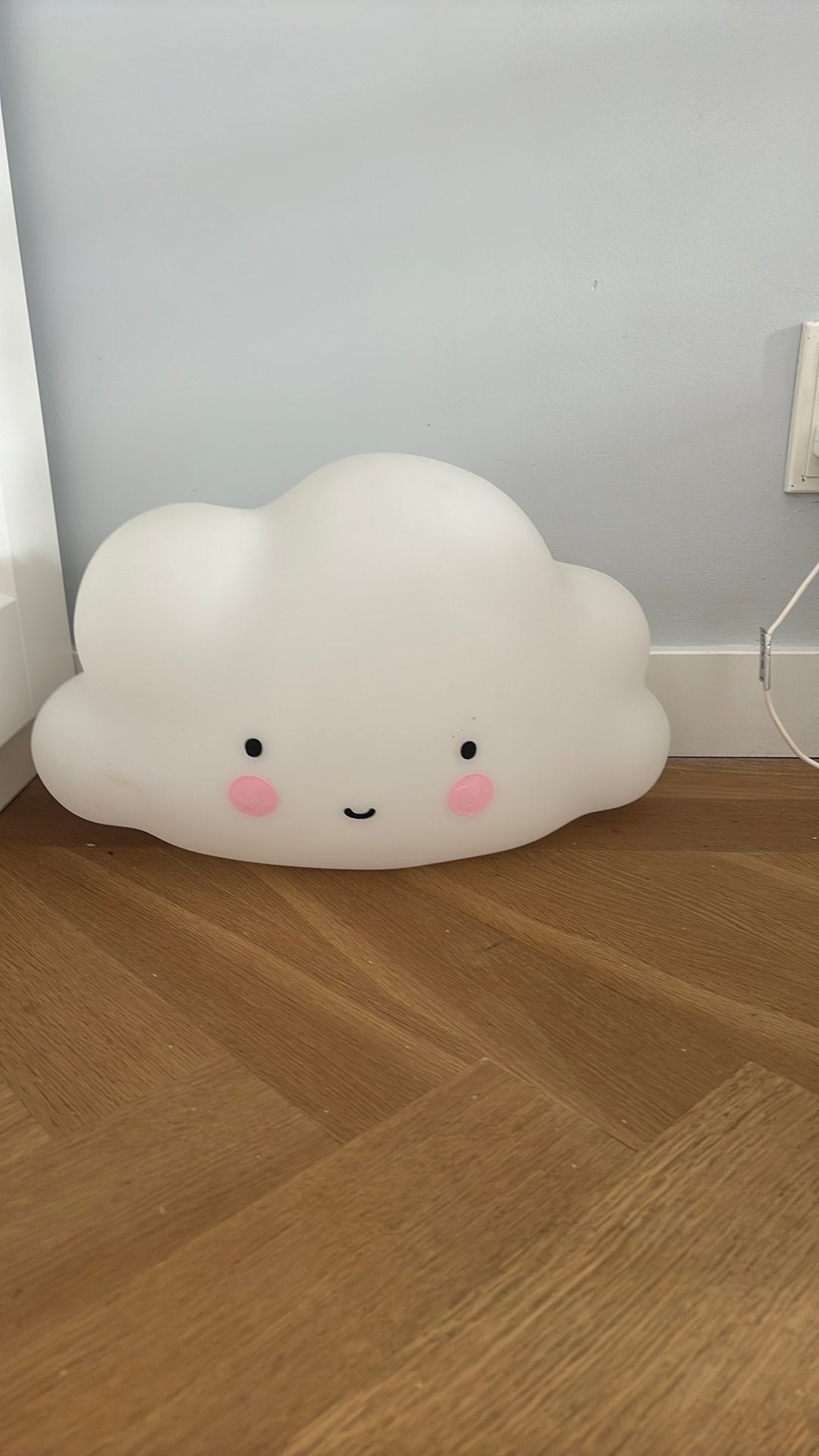 Wolkenlampje 2 standen, Ophalen of Verzenden, Zo goed als nieuw, Lamp