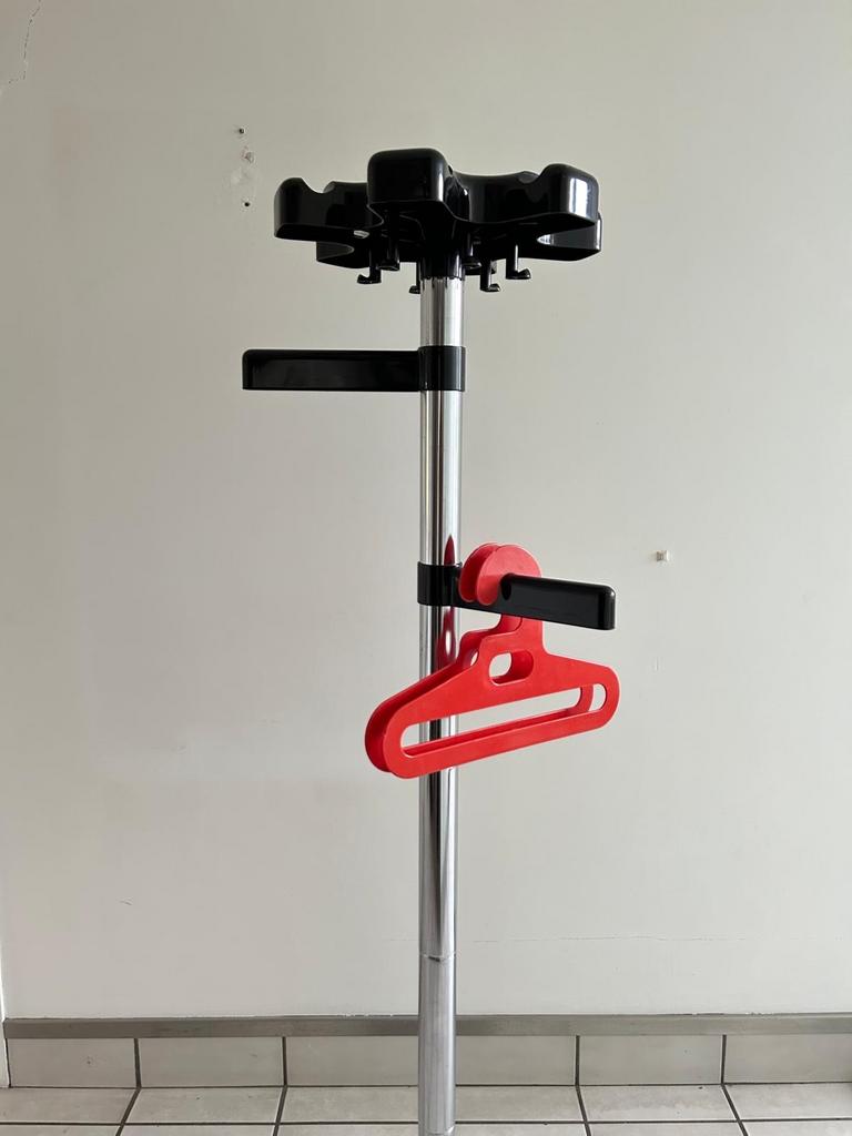 Vintage Italiaanse Kapstok - Jaren 70 Design, Ophalen, Gebruikt, Metaal, Staande kapstok