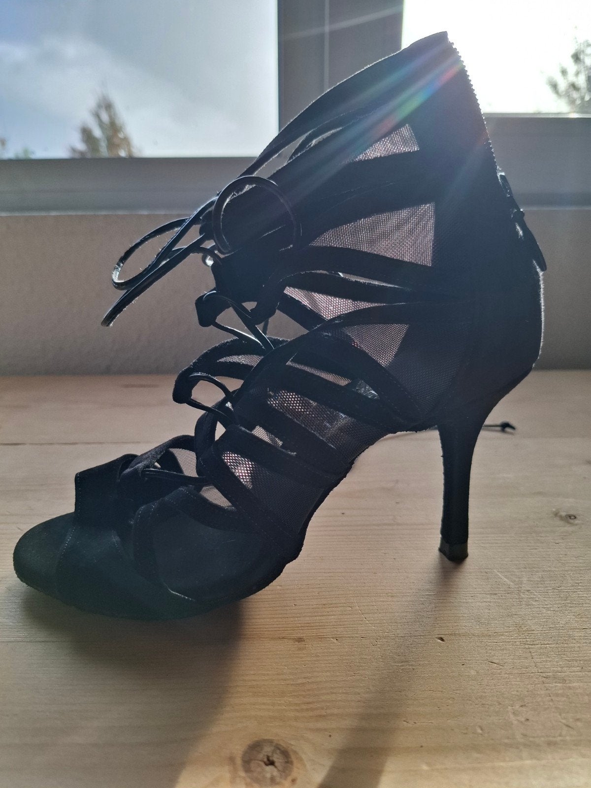 Rummos Dansschoenen Zwart Maat 38, Kleding | Dames, Zwart, Dansschoenen, Ophalen of Verzenden, Zo goed als nieuw