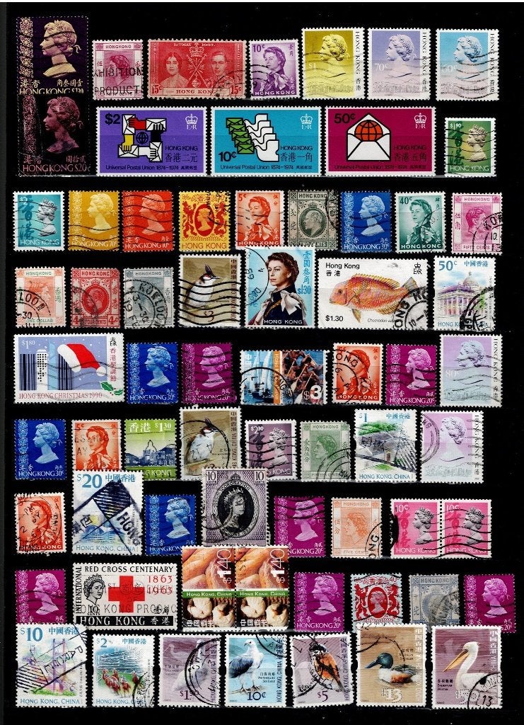 Hong Kong, Verzenden, Gestempeld, Zuidoost-Azië