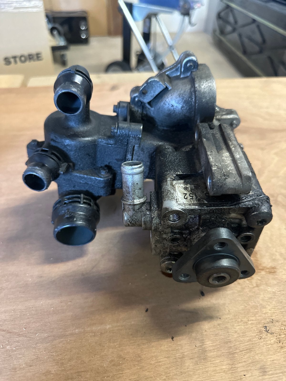 BMW stuurbekrachtiging pomp 7 574 955 13 - Gebruikt, Ophalen, Gebruikt, BMW