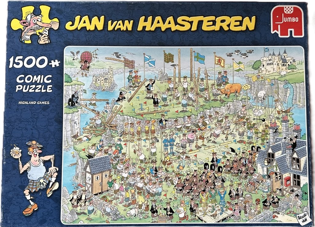 Jan van Haasteren diverse puzzels, Ophalen, 500 t/m 1500 stukjes, Zo goed als nieuw, Legpuzzel