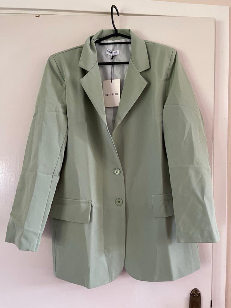 Nieuw Eight Paris blazer - Maat M - Mintgroen, Maat 38/40 (M), Verzenden, Nieuw, Jasje