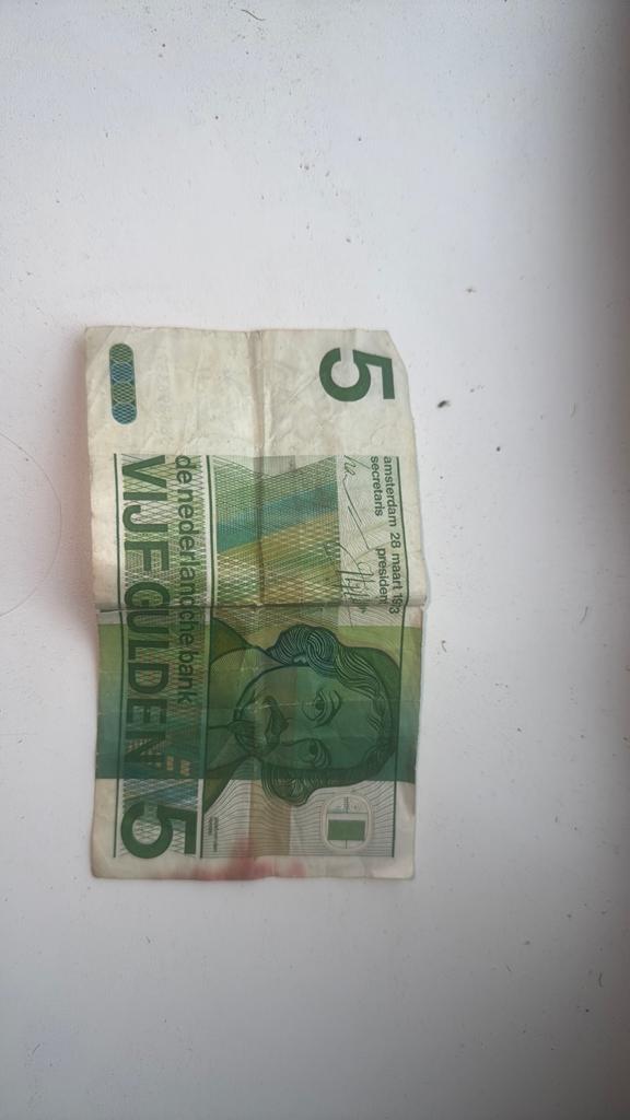 5 Gulden, Ophalen of Verzenden