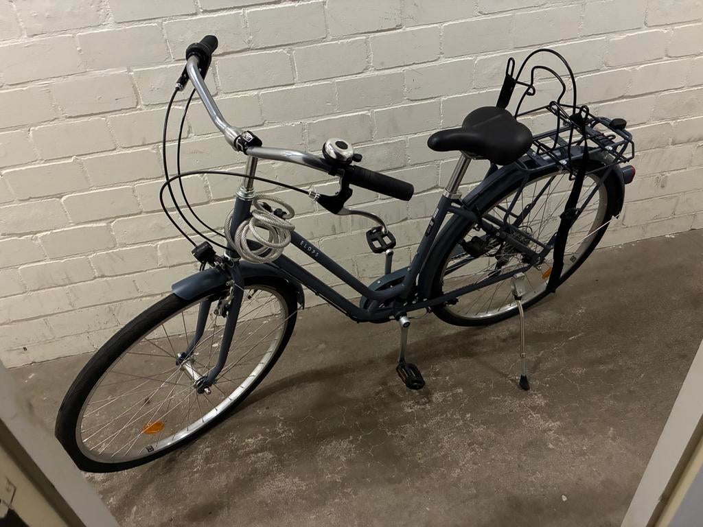Elops 120 damesfiets (meisjesfiets), Fietsen en Brommers, Fietsen | Dames | Damesfietsen, 47 tot 50 cm, Versnellingen, Zo goed als nieuw