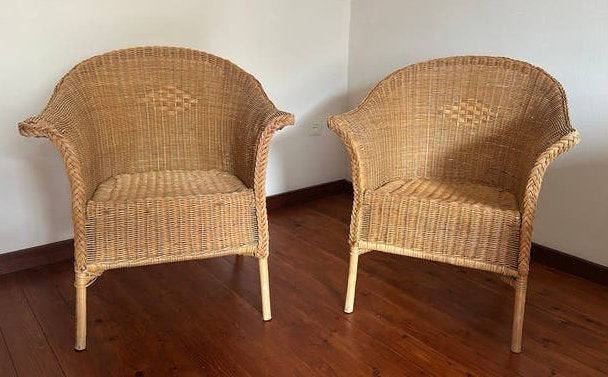 Riet-rotan stoeltje, Kinderen en Baby's, Kinderkamer | Tafels en Stoelen, Ophalen, Stoel(en)