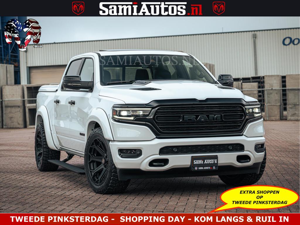 Dodge Ram 1500 Limited Night | 5.7 V8 Hemi Full Option | LPG, Auto's, Automaat, 5654 cc, Met garantie (alle), 402 pk