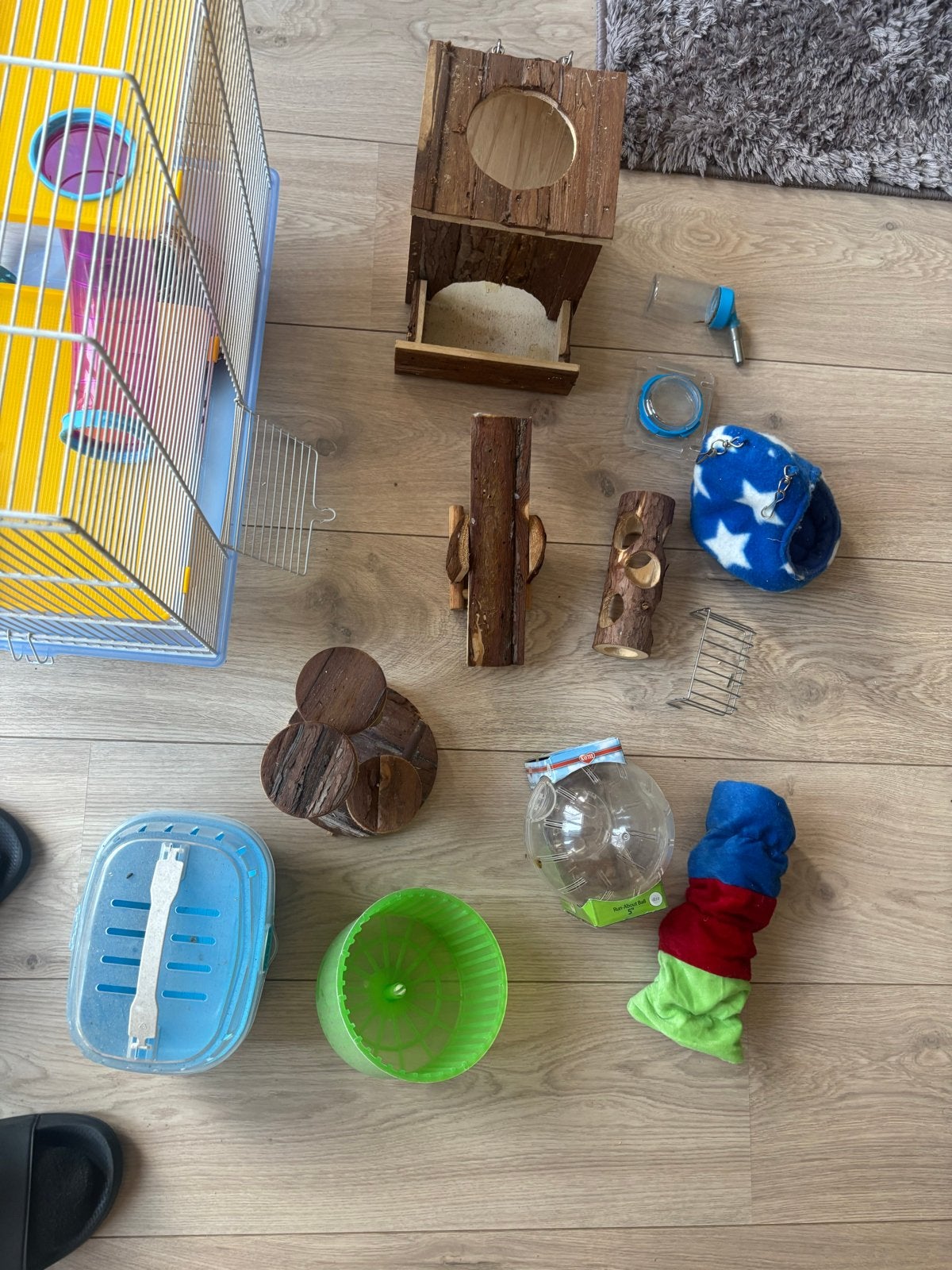 Hamsterkooi, Ophalen, Gebruikt, Overige typen
