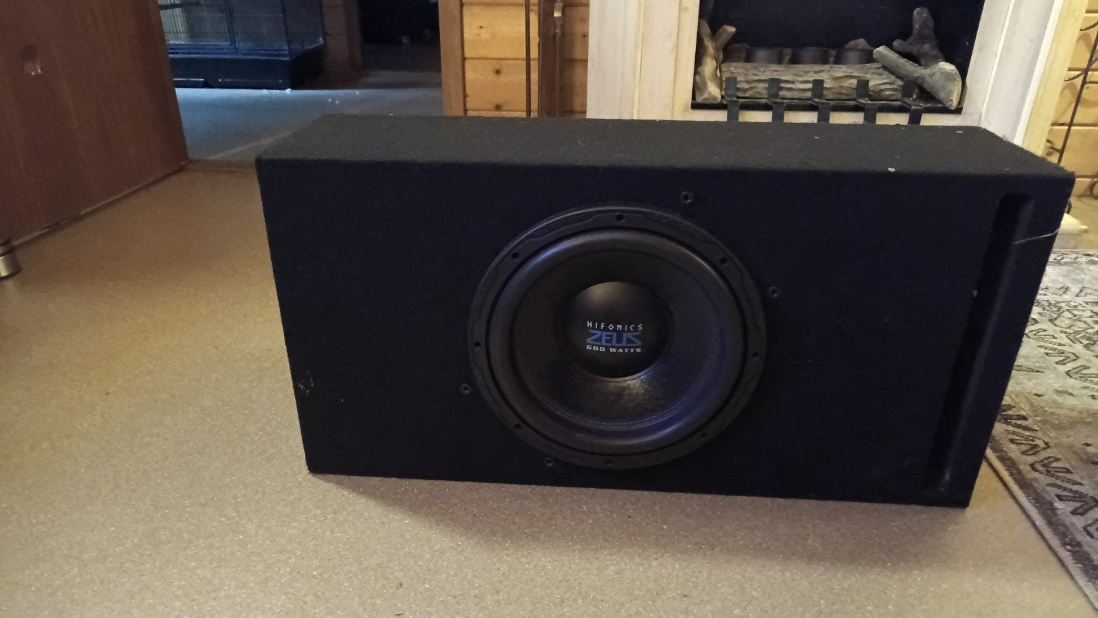 600W subwoofer, Ophalen, Zo goed als nieuw