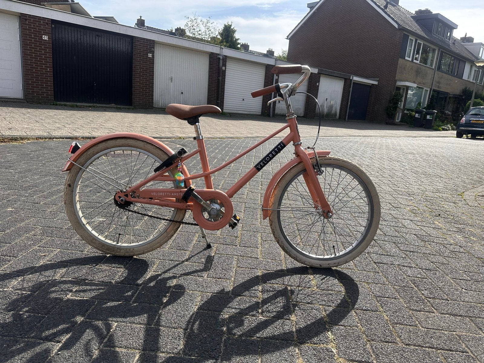 Veloretti Junior Roze Kinderfiets - Goede Staat, Ophalen, Terugtraprem, Gebruikt, Handrem