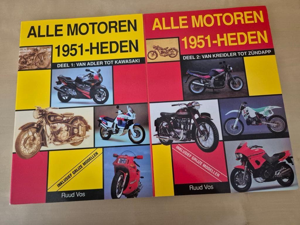 Alle Motoren 1951-Heden Deel 1 & 2 - Ruud Vos, Ophalen of Verzenden, Gelezen, Ruud Vos, Algemeen