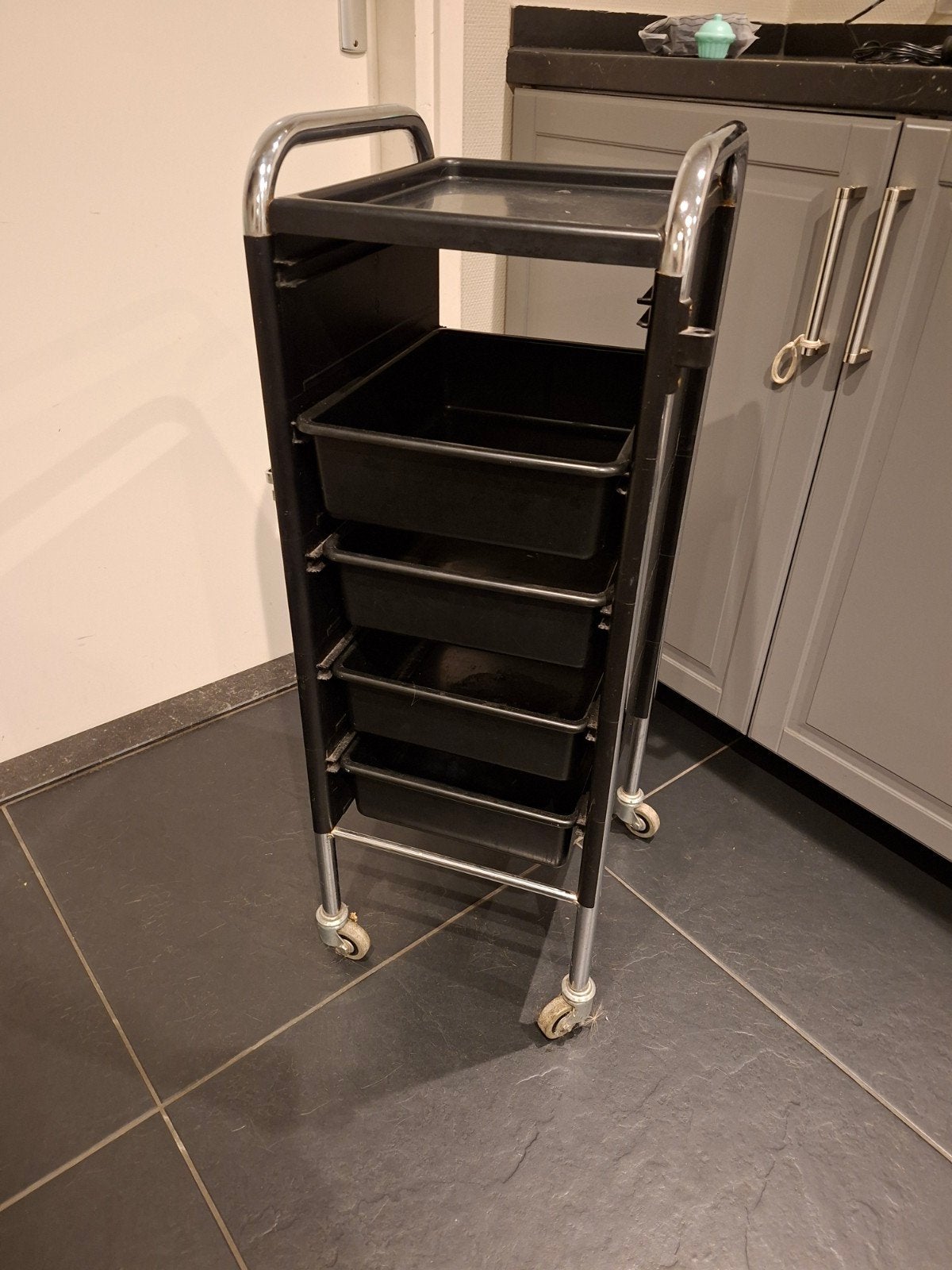 kapperskar, Ophalen