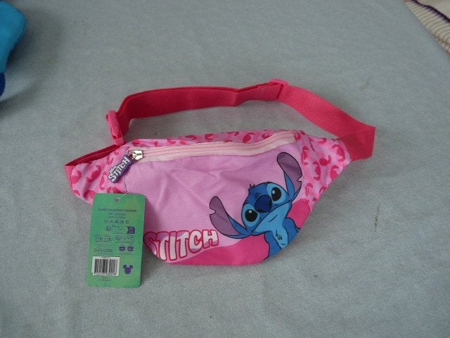 Roze heuptasje Stitch -Fanny bag- lilo en stitch Nieuw, Ophalen of Verzenden, Nieuw