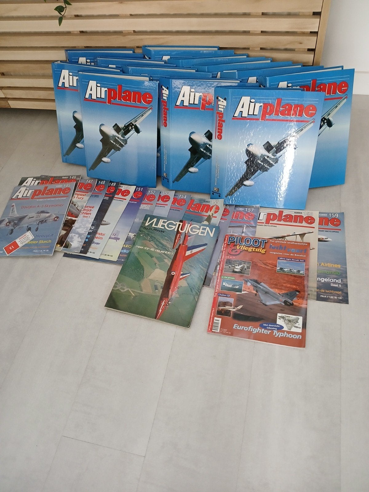 Complete collectie Airplane encyclopedie + losse nummers, Ophalen, Zo goed als nieuw, Overige typen