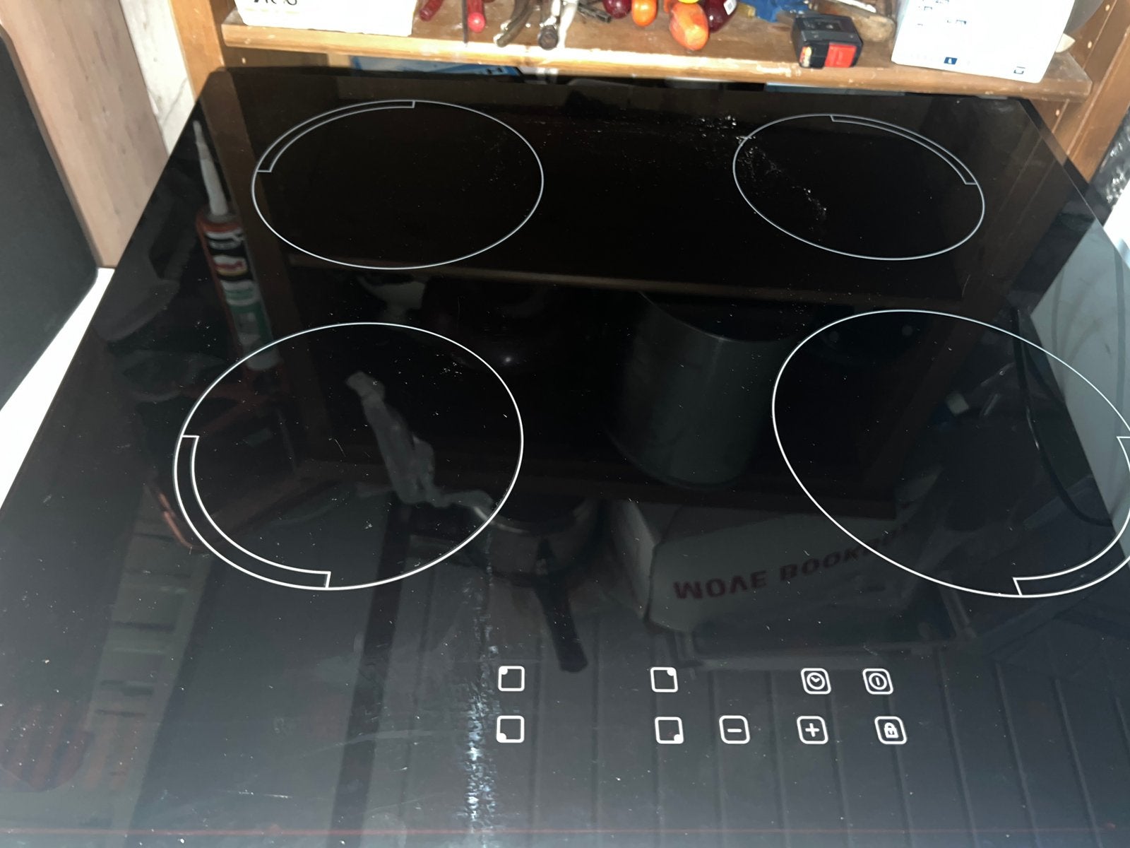 Nieuw inbouw inductie Kookplaat, Ophalen, Zo goed als nieuw