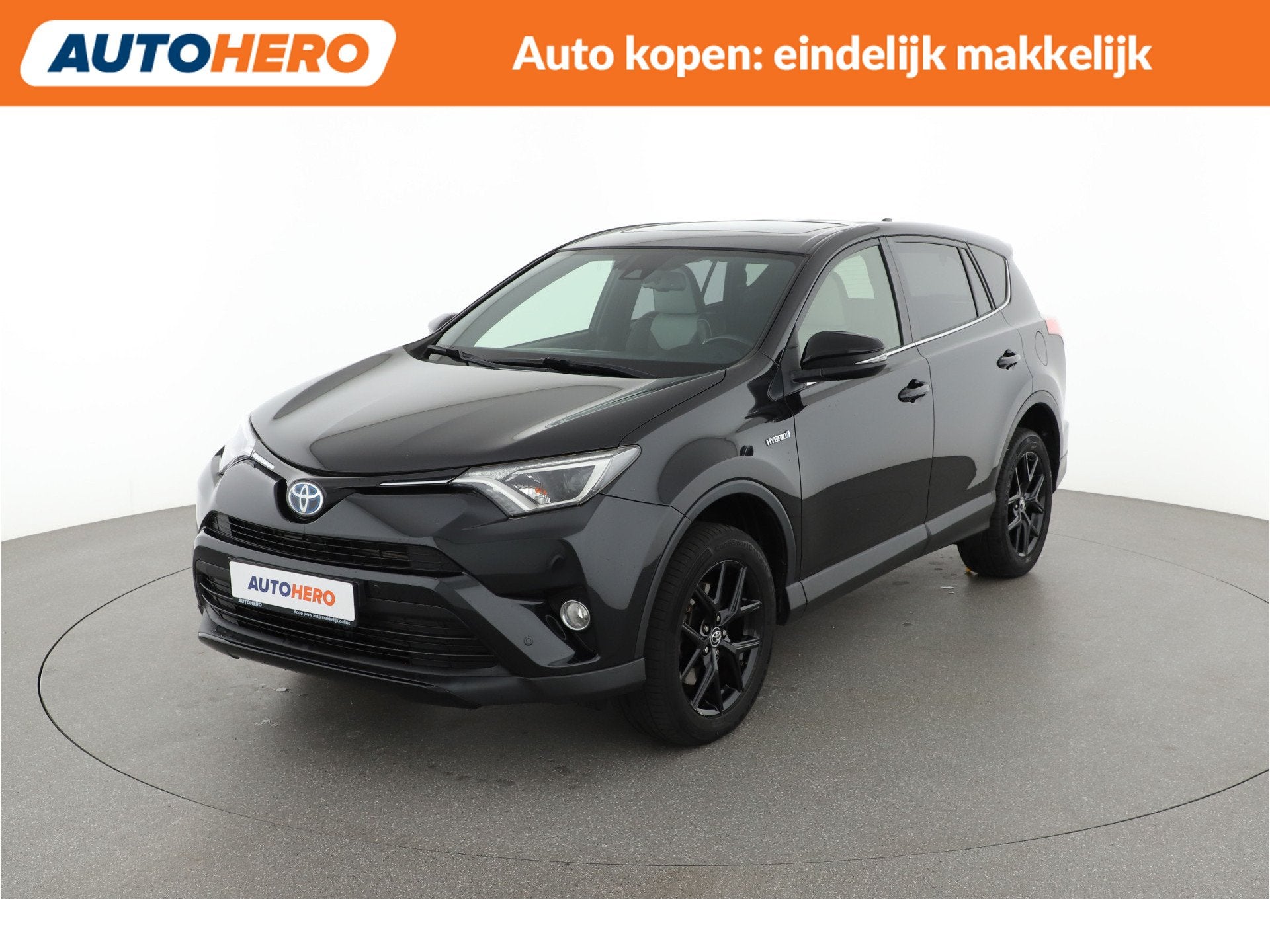 Toyota RAV4 2.5 Hybrid Adventure | VD68292 | (bj 2018), Auto's, Toyota, Gebruikt, Met garantie (alle), Zwart, Bedrijf