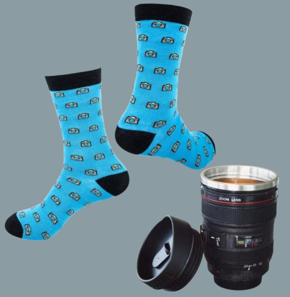 FOTOGRAFIE SOKKEN + MOK CAMERA LENS, Ophalen of Verzenden, Nieuw, Overige maten, Overige kleuren