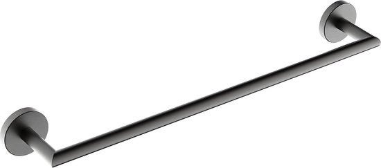 Wiesbaden Alonzo Handdoekrek 66 cm - Gunmetal PVD, ., Nieuw, Ophalen of Verzenden, .