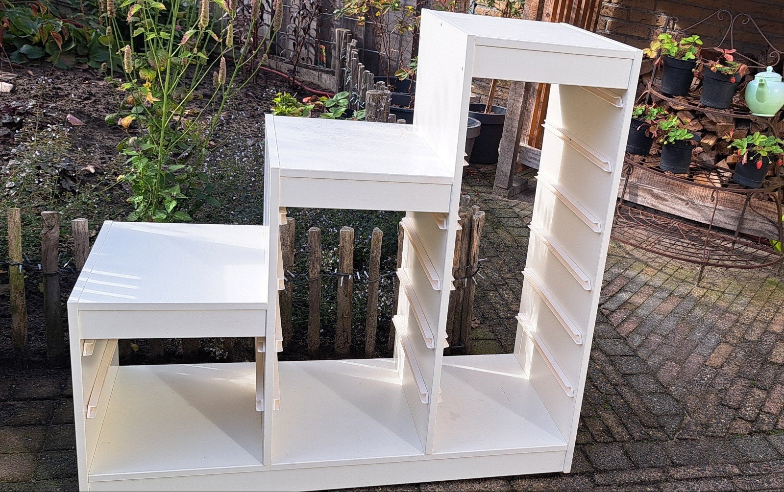 Witte IKEA trofast kast, Ophalen, Gebruikt