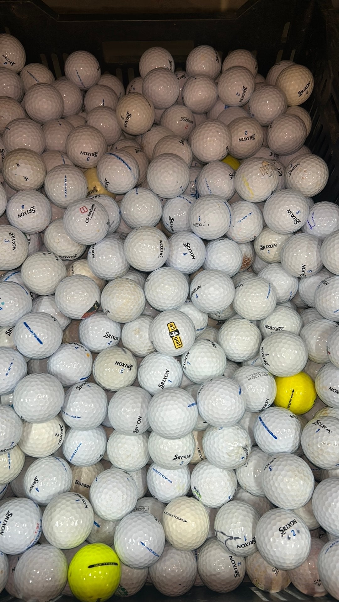 100 Stuks Srixon AD333 Golfballen, Sport en Fitness, Golf, Ophalen of Verzenden, Zo goed als nieuw, Bal(len)