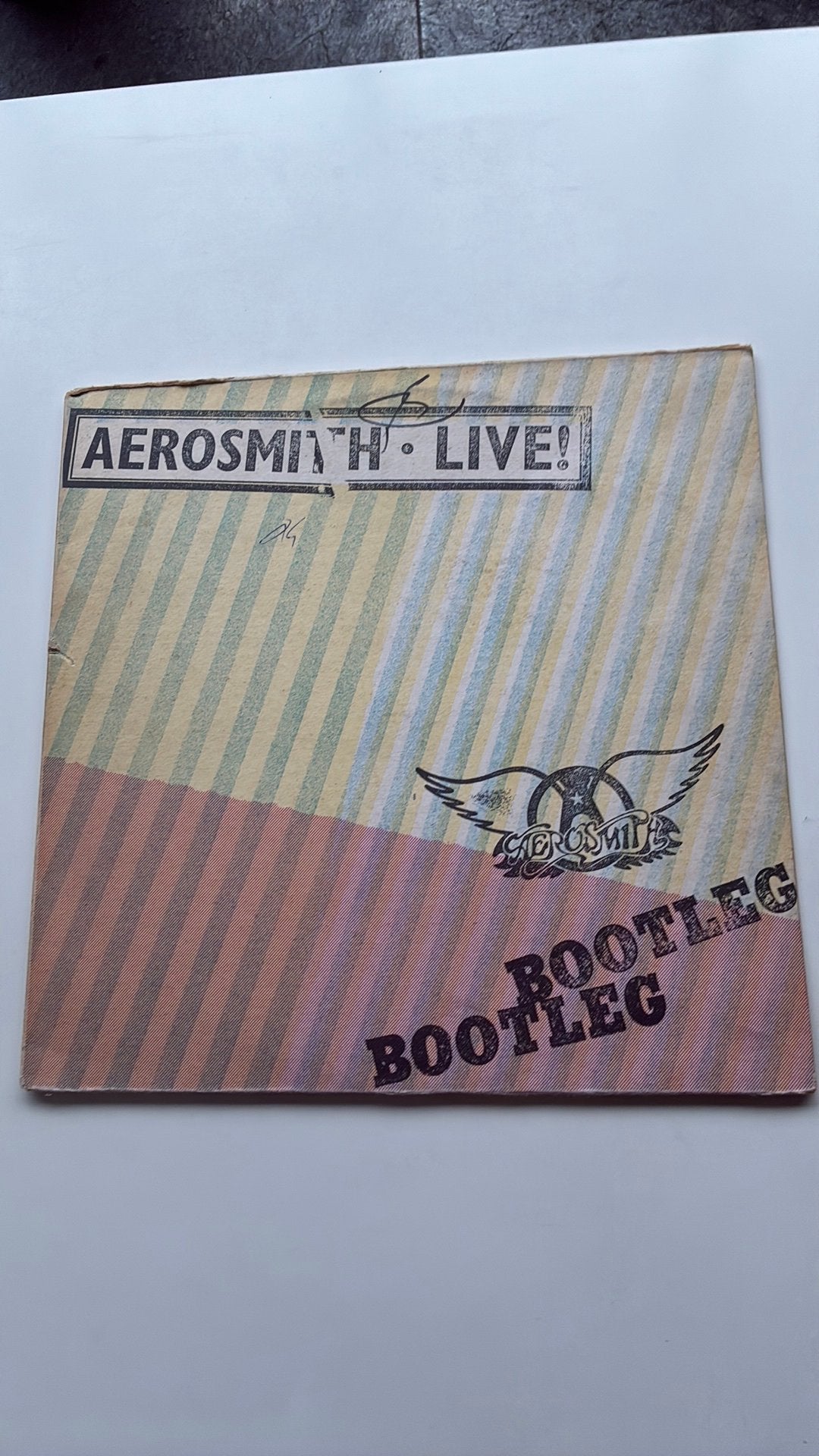 Aerosmith ‎– Live! Bootleg (Dubbel LP), Originele persing, Gebruikt, Ophalen of Verzenden, Hardrock