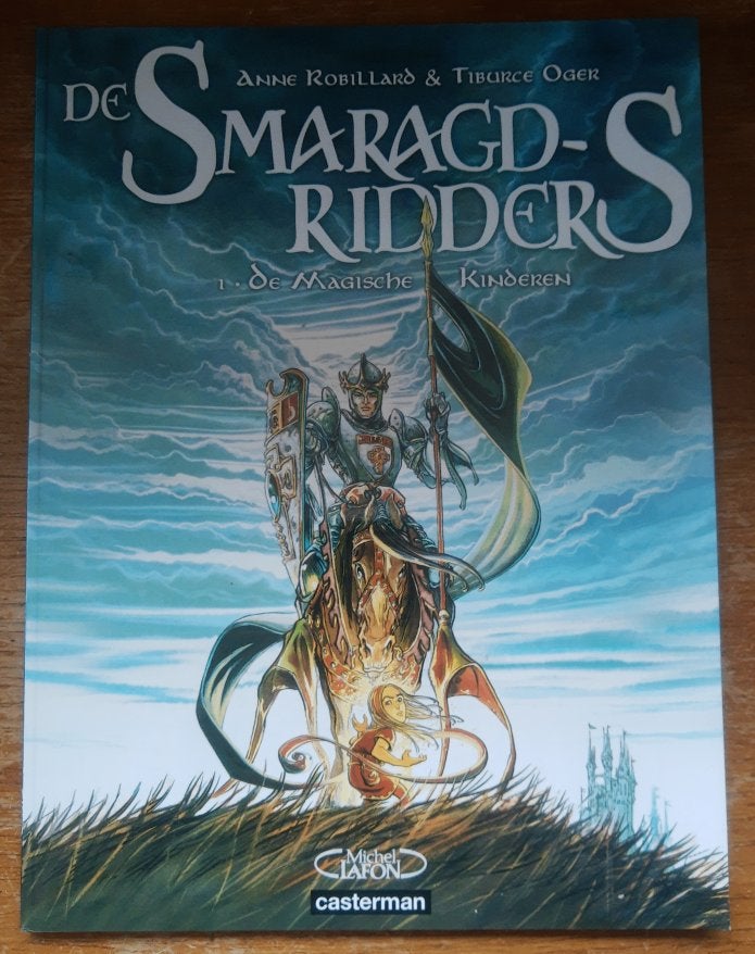 Smaragdridders - de magische kinderen + landkaart / Tiburce, Eén stripboek, Ophalen of Verzenden, Zo goed als nieuw