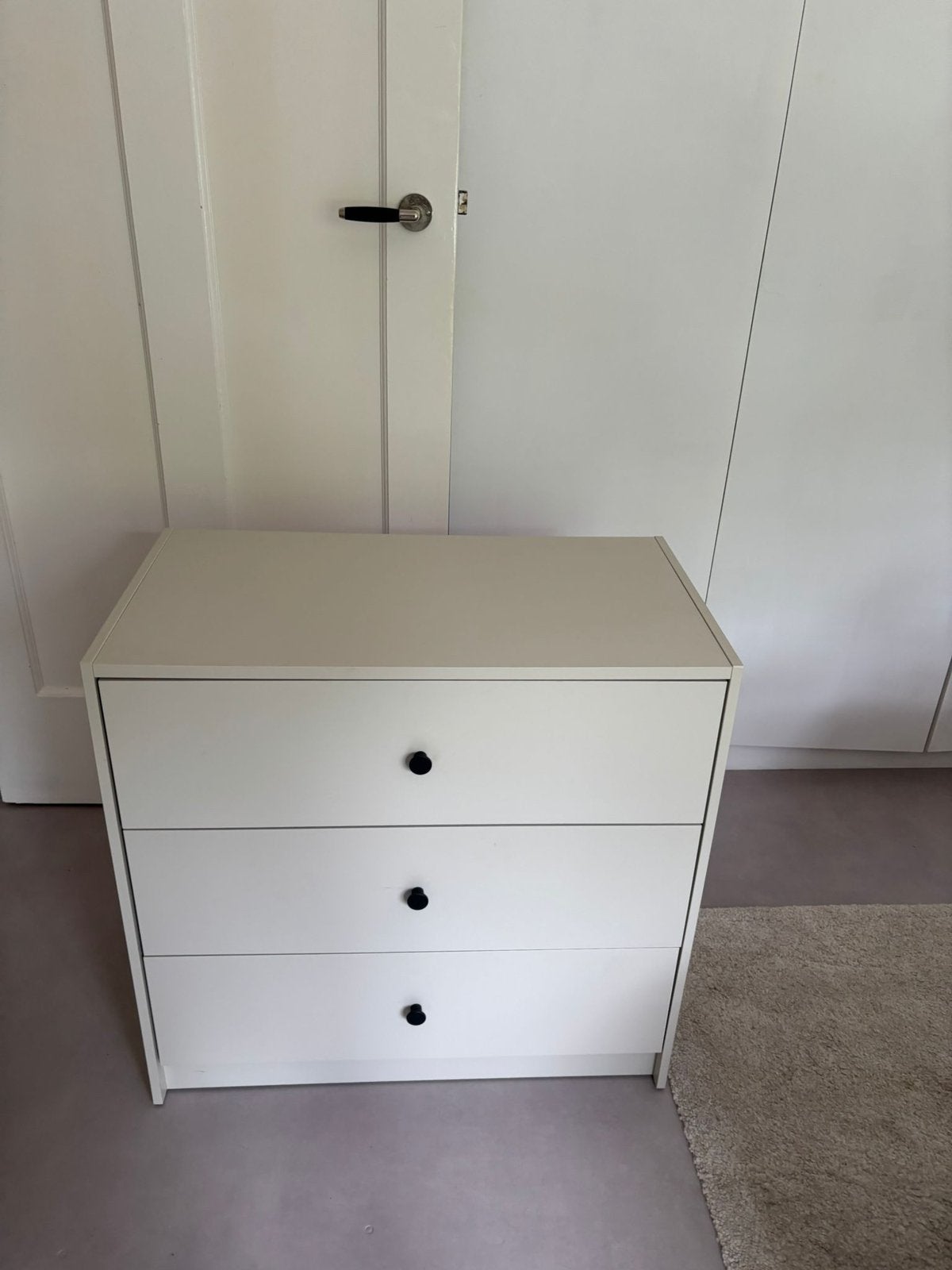Ladekast licht beige - Ikea Gursken, Ophalen, 50 tot 100 cm, Zo goed als nieuw, Minder dan 100 cm
