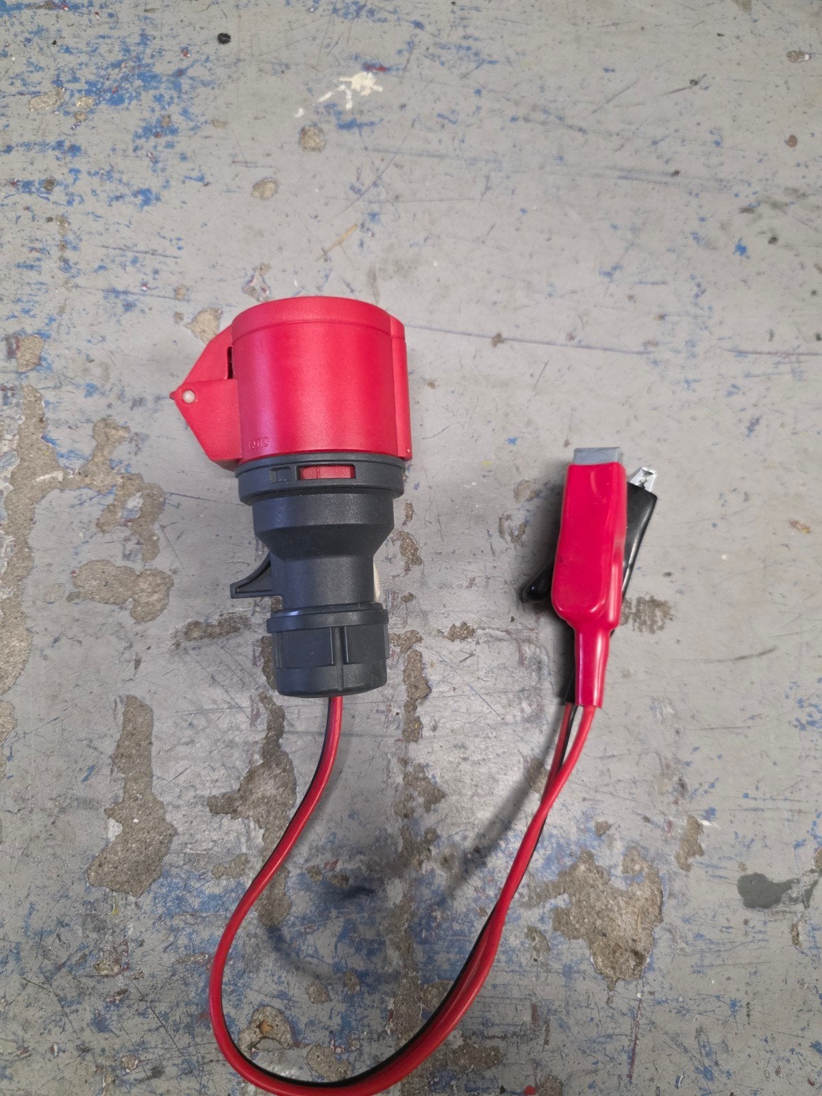 Caravan stekker met accuklemmen, Caravans en Kamperen, Ophalen of Verzenden
