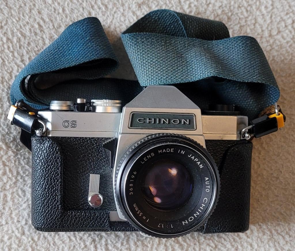 Chinon cs fototoestel, Ophalen of Verzenden, Gebruikt, Spiegelreflex, Overige Merken
