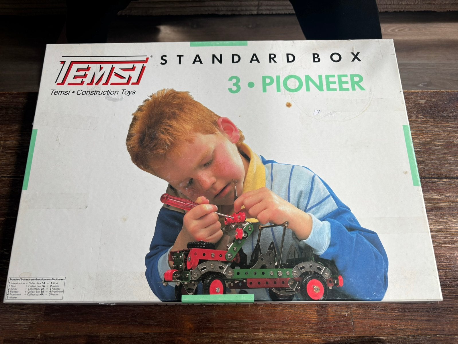 Temsi standard box 3 pioneer 2 bouw sets, Ophalen of Verzenden