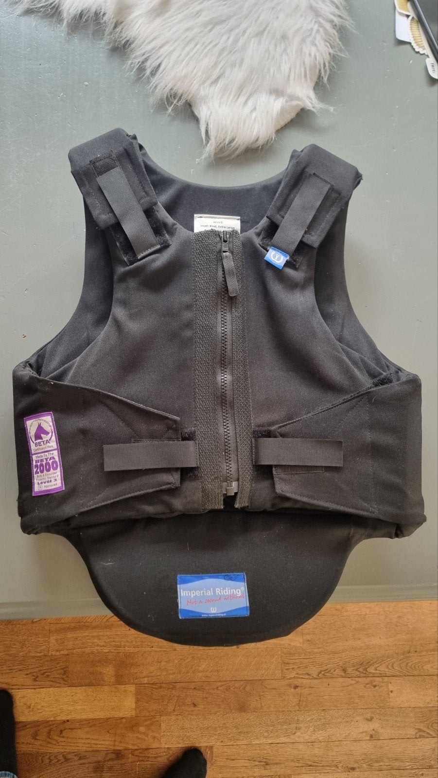 Bodyprotector kindermaat XL, Overige merken, Ophalen of Verzenden, XL, Klittenbandsluiting