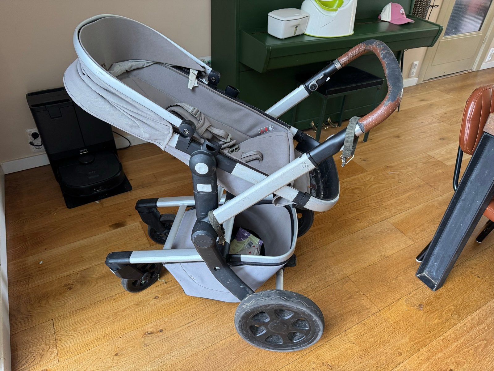 Joolz Day kinderwagen - Grijs/Zilver, Kinderen en Baby's, Ophalen, Gebruikt, Kinderwagen, Overige merken