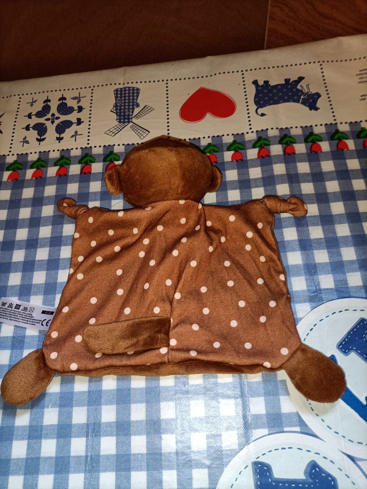 Hema aap knuffeldoekje, Ophalen of Verzenden, Zo goed als nieuw, Overige typen