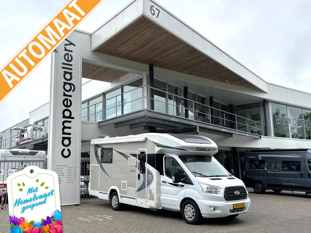 Chausson Titanium 758 EB AUTOMAAT QUEENSBED + HEFBED 170PK!, Automaat, Ford, 7 tot 8 meter, Diesel
