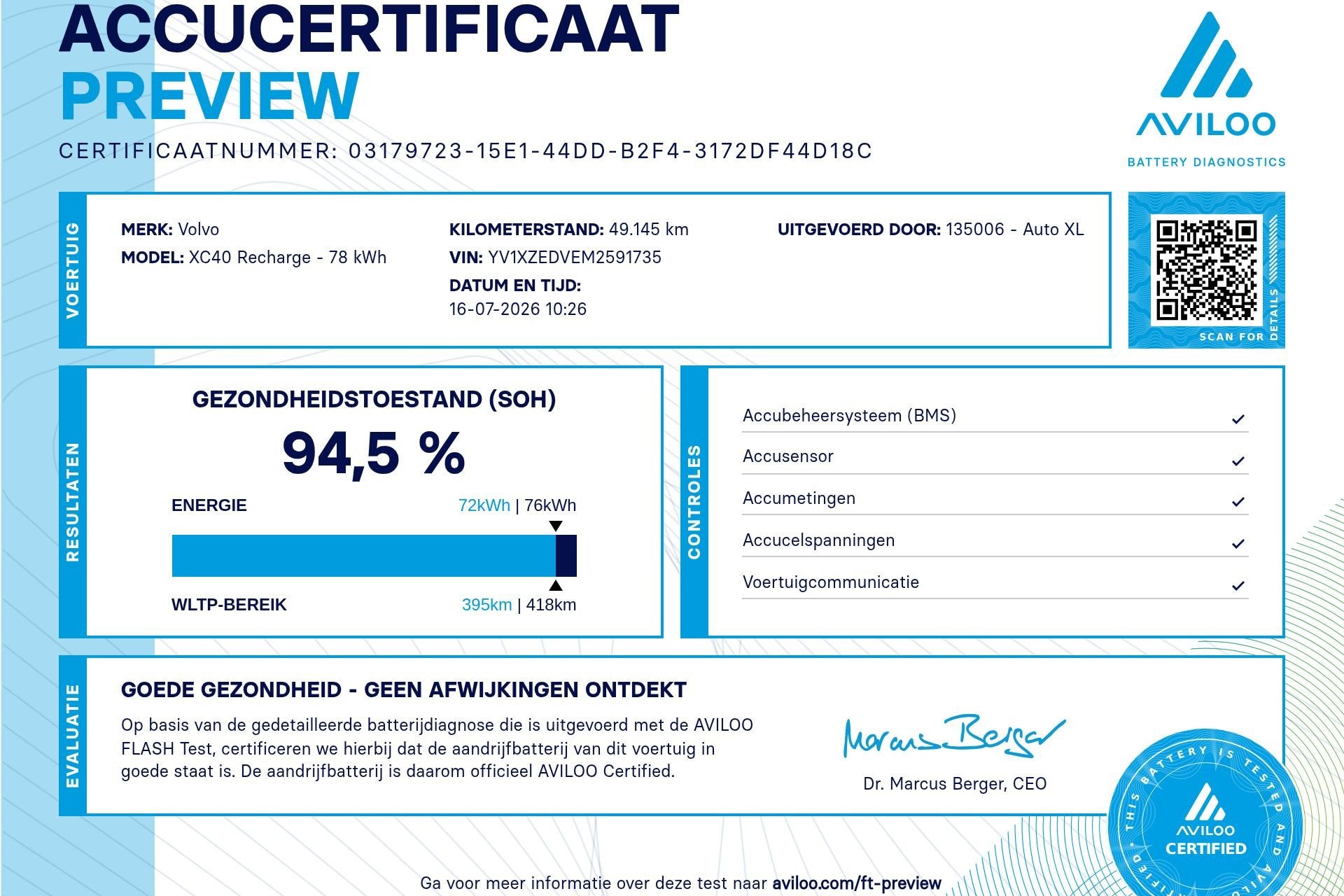 Volvo XC40 Recharge P8 408 PK AWD R-Design (95% SOH) Adap. C, Auto's, Volvo, Dealer onderhouden, Gebruikt, Zwart, Origineel Nederlands