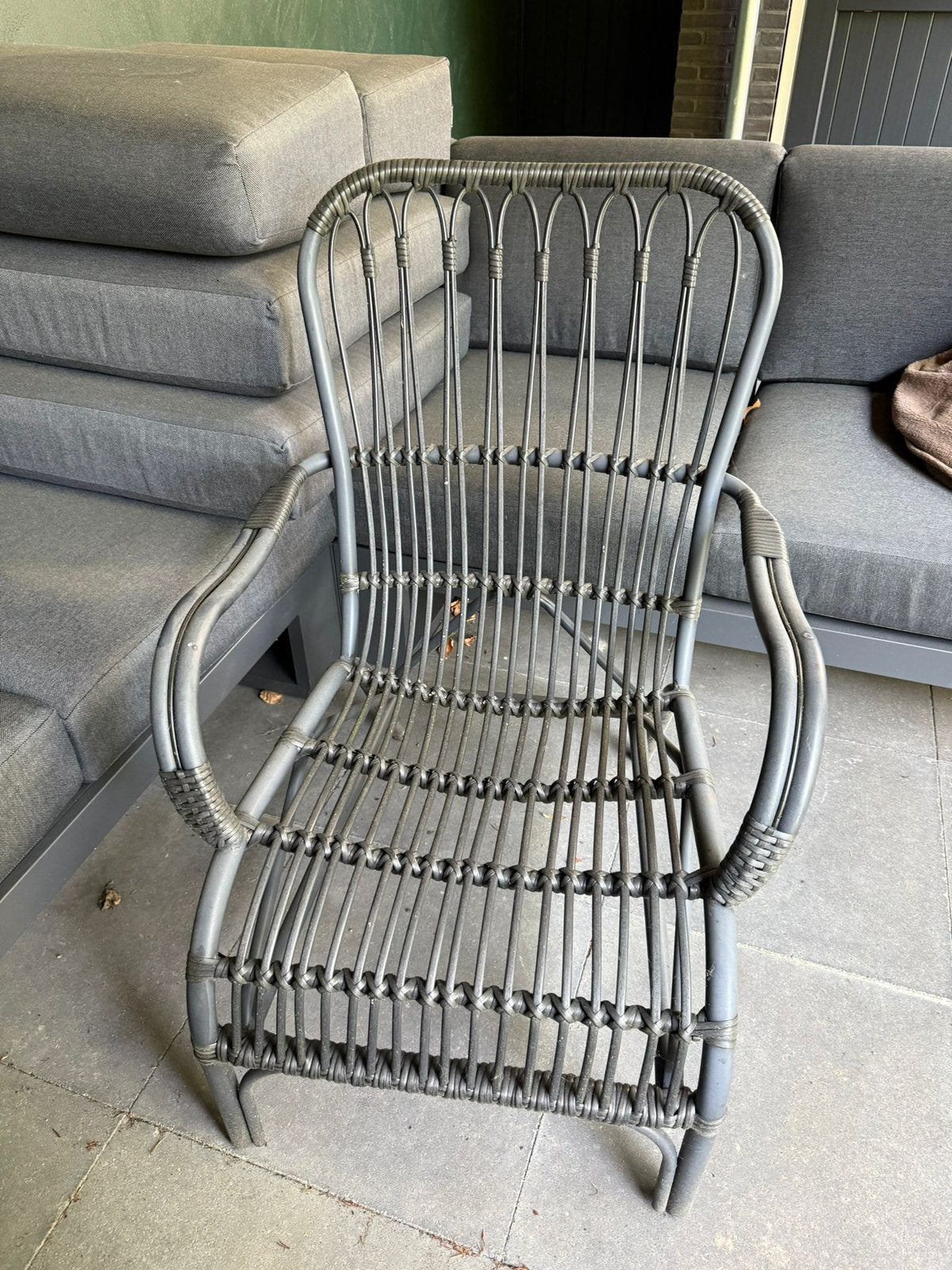 Tuinstoel, Ophalen, Zo goed als nieuw, Kunststof