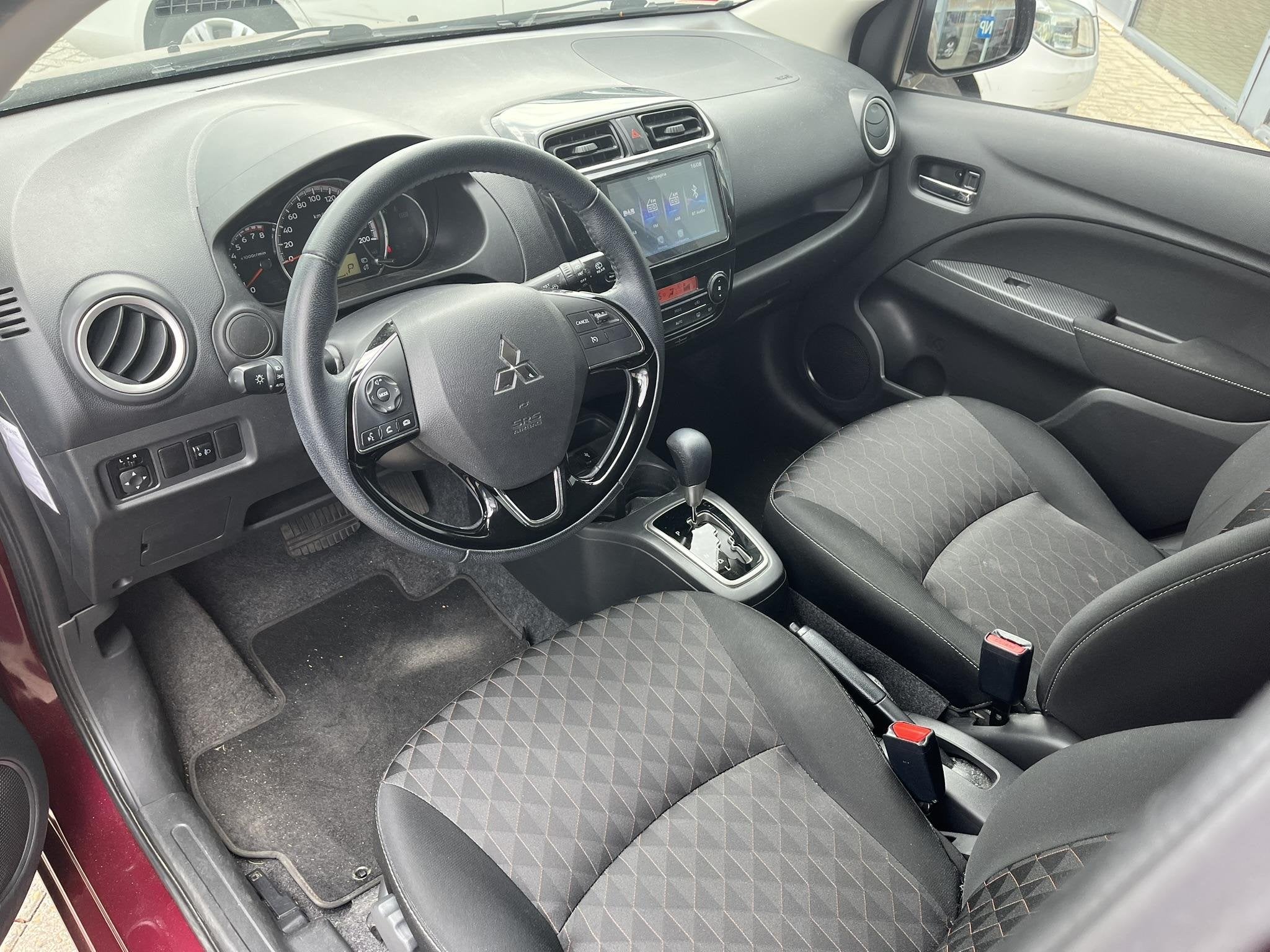 Mitsubishi Space Star 1.2 Dynamic Automaat | Achteruitrijcam, Stof, Gebruikt, Start-stop-systeem, Origineel Nederlands