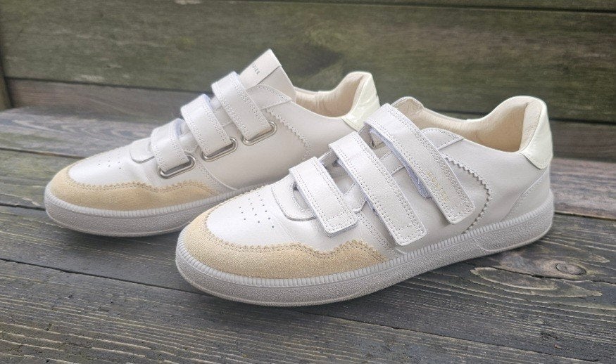 NUBIKK RAY STRAPS (L) sneakers - Zo goed als nieuw, Beige, Ophalen of Verzenden, NUBIKK, Sneakers of Gympen