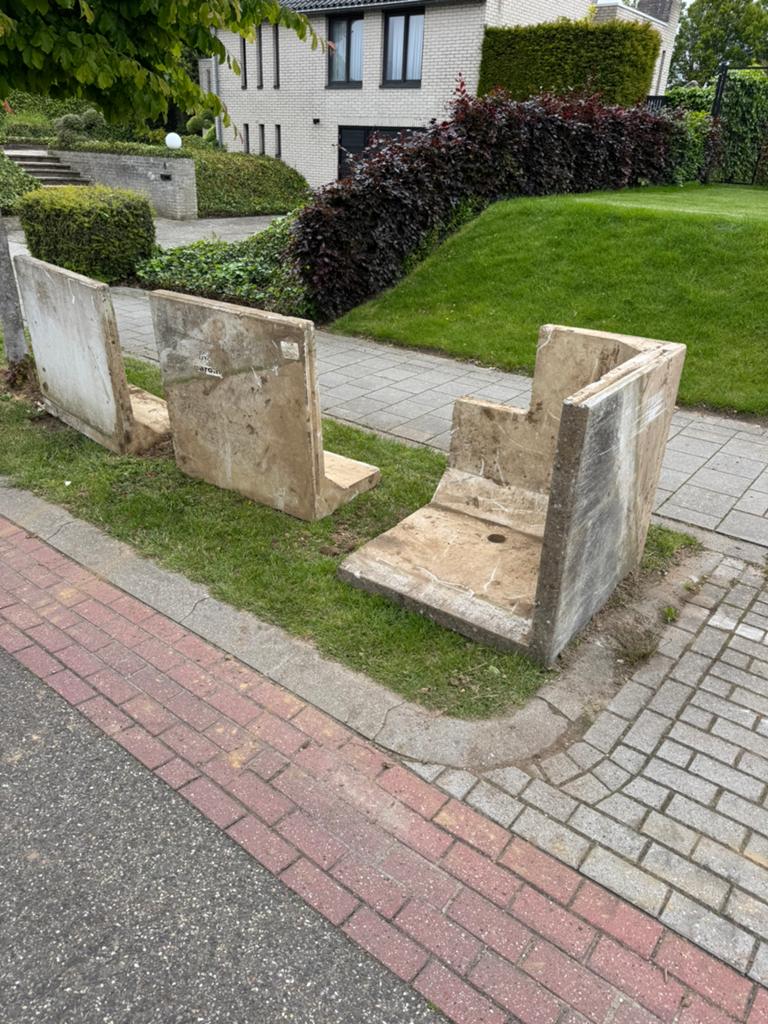 Gratis keerwanden!, Doe-het-zelf en Verbouw, Overige Doe-het-zelf en Verbouw, Ophalen, Gebruikt